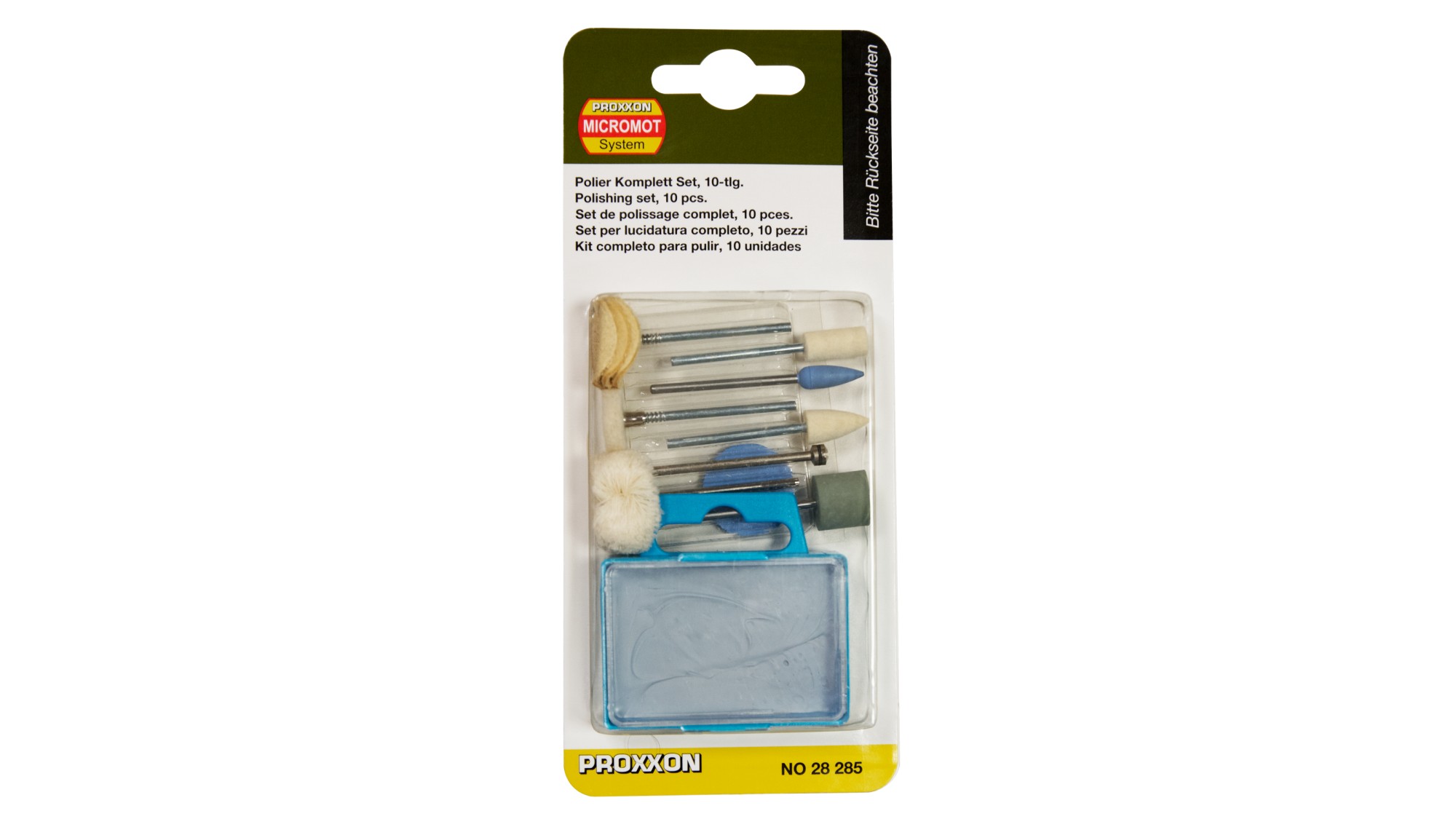 Kit completo pulido 10 accesorios