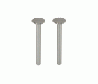 Juego 2 fresas planas circular 10 mm