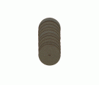 Set 50 discos separadores corindón 22 mm