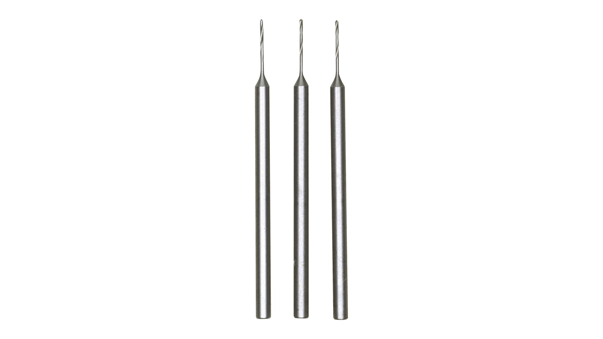 Brocas espiral 0,5 mm