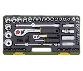 Maleta industrial PVC 65 pcs (pulgadas)