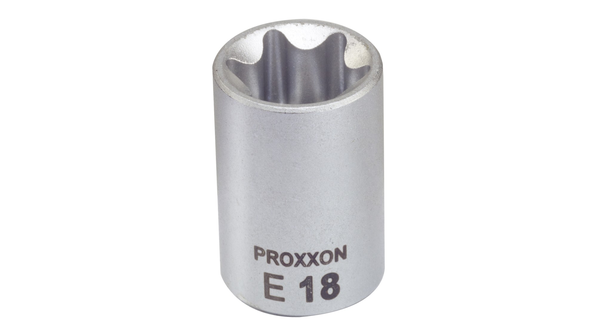 Vaso con adaptador Torx Exterior 3/8" E18