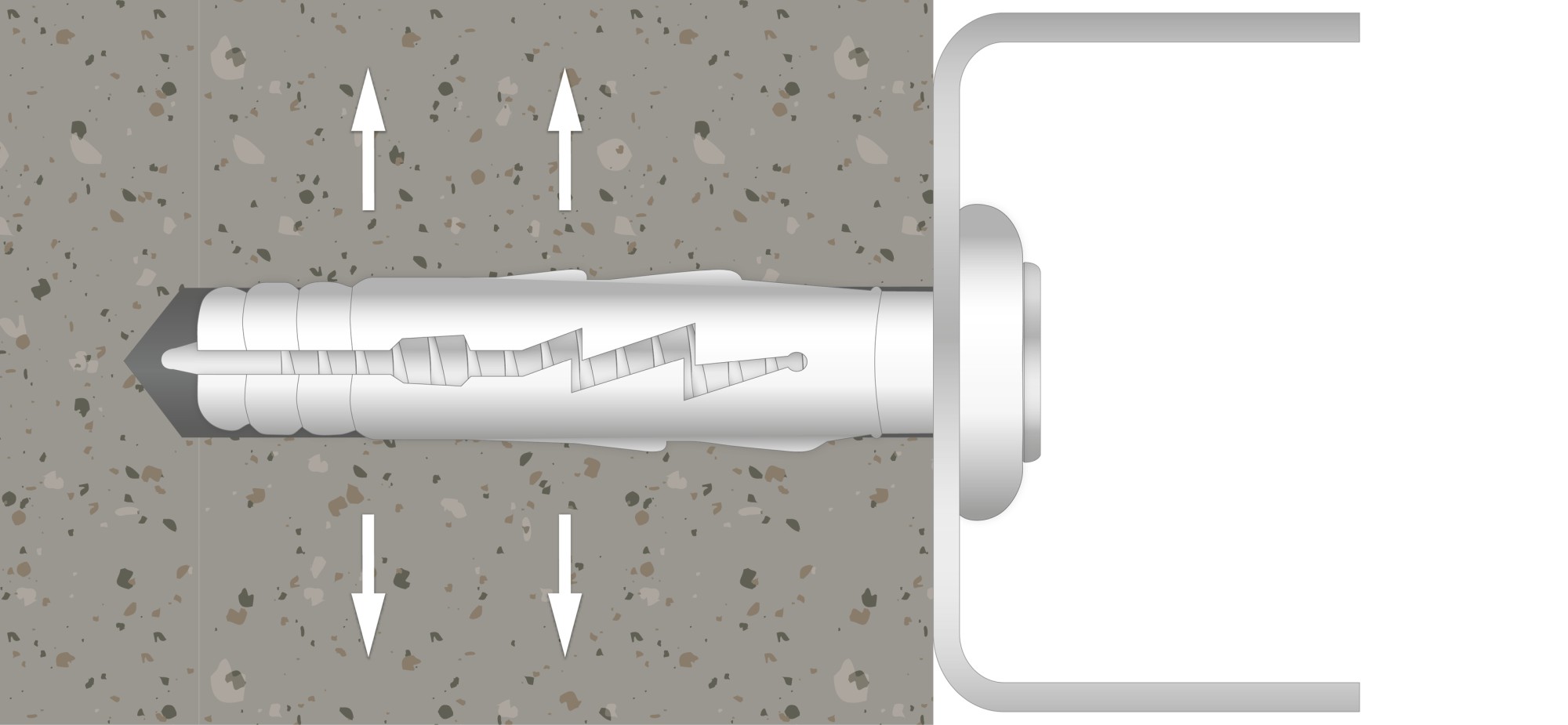 Taco clavo TCR 5 x 27