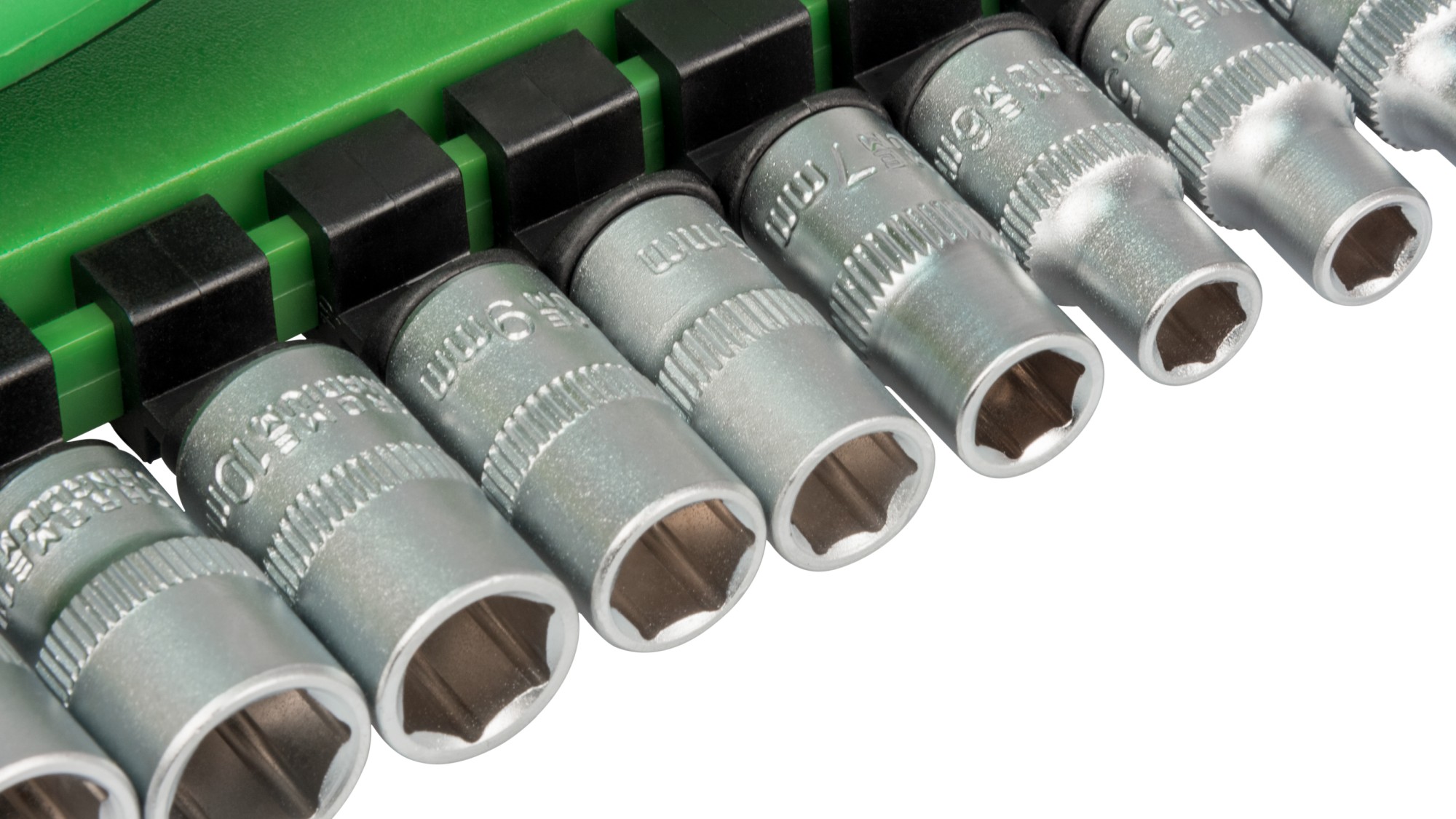 Kit carraca 1/4" + 12 vasos