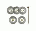 Juego de cepillos Rueda acero 22 mm