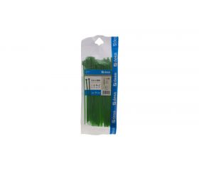 Brida nylon en blister color 3,6 x 150 Verde