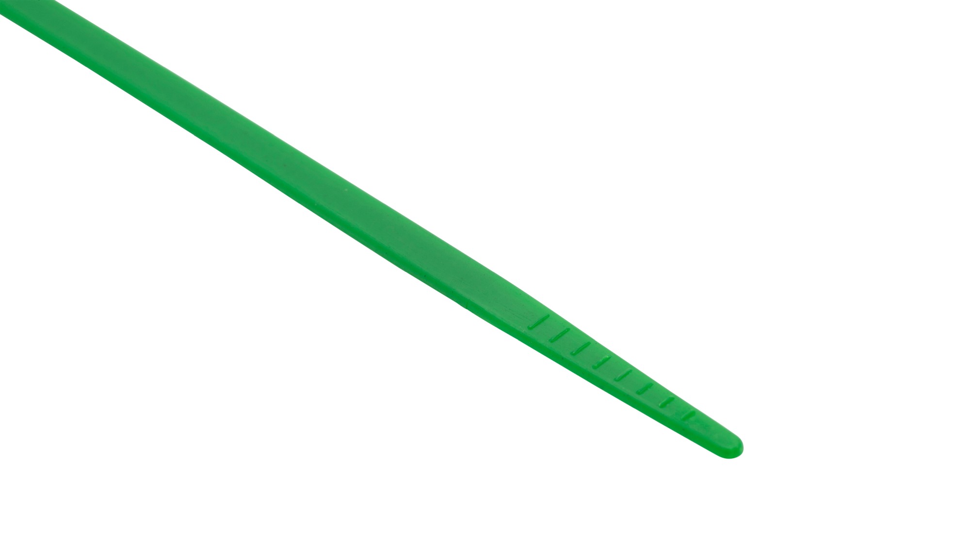 Brida nylon en blister color 4,8 x 200 Verde