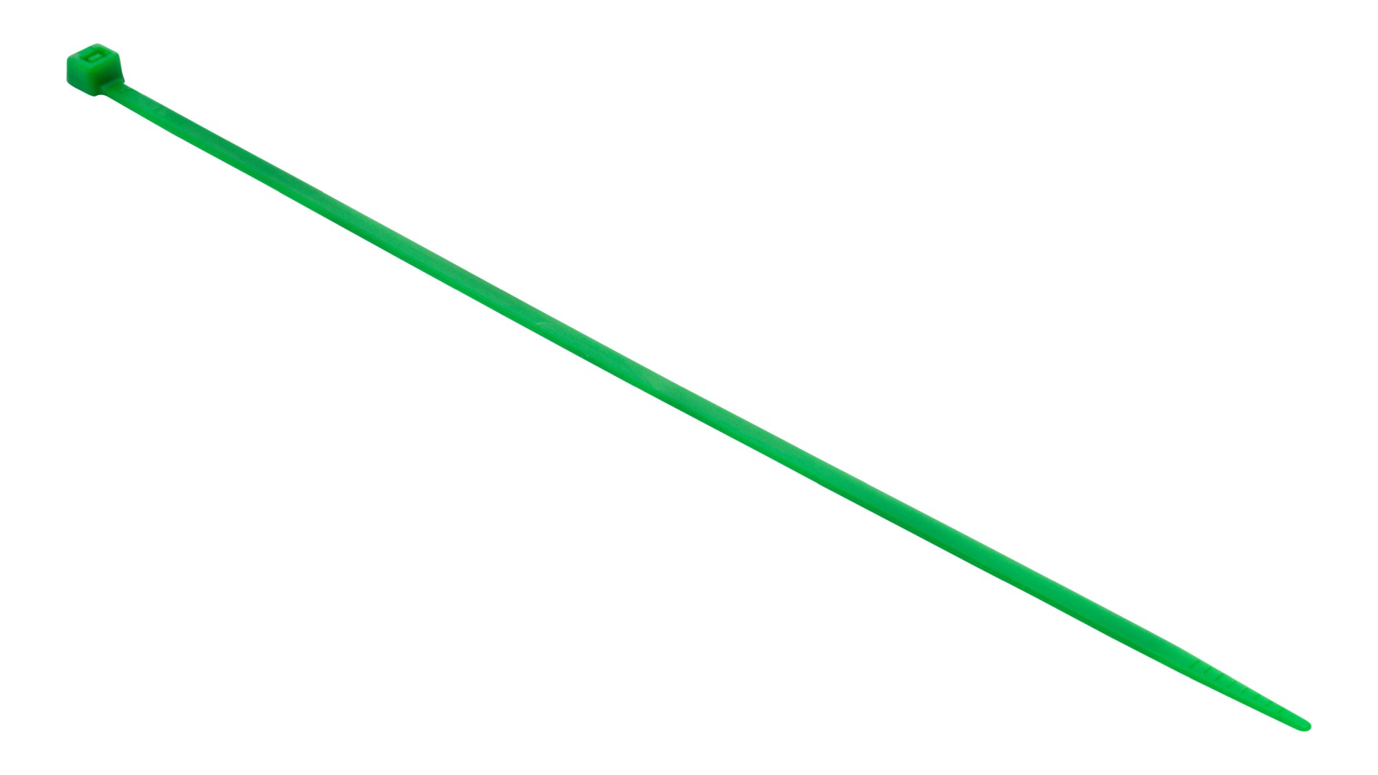 Brida nylon en blister color 4,8 x 250 Verde