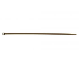 Brida nylon en blister color 2,5 x 100 Marrón