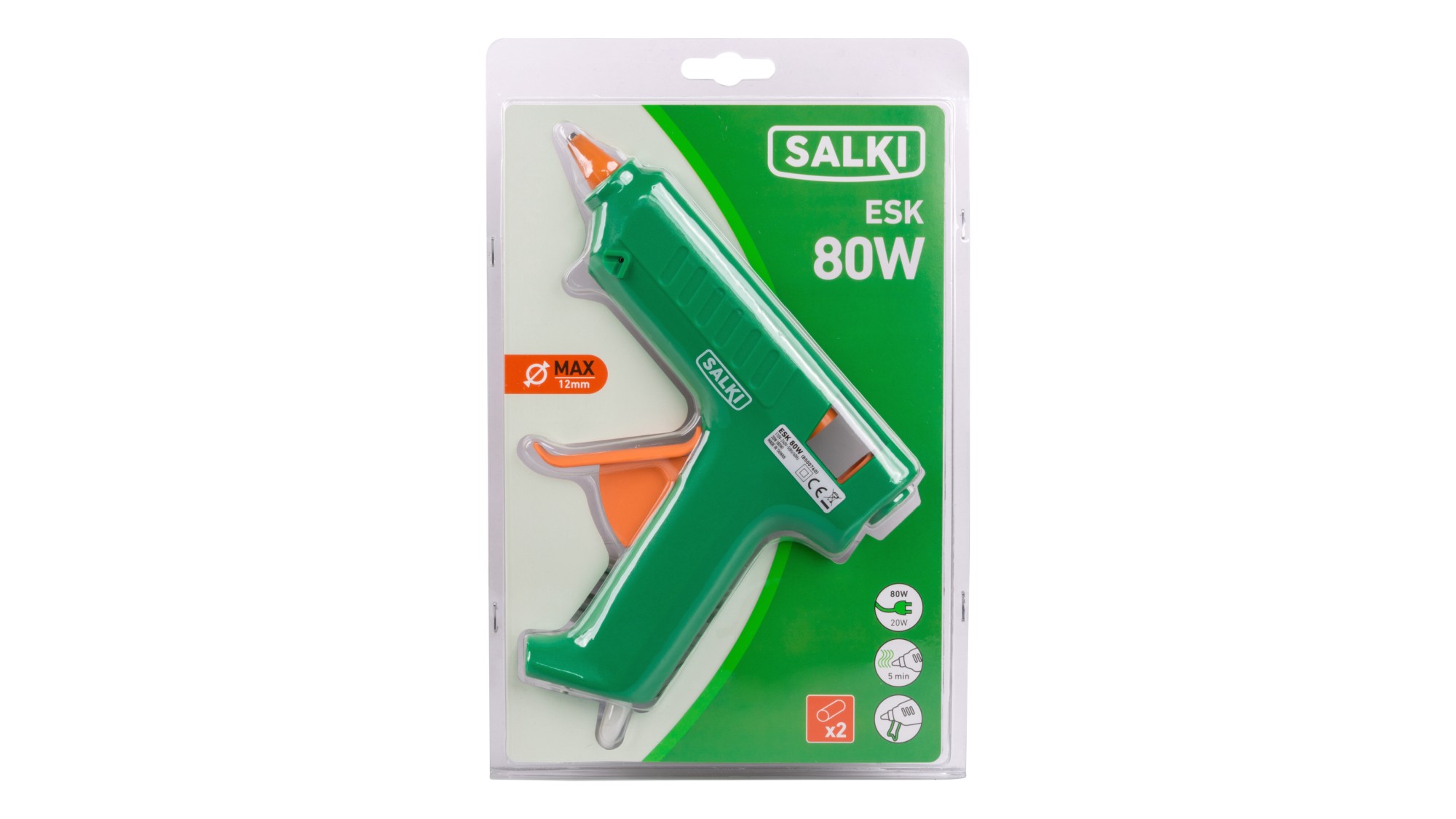 Pistola de cola ESK 80W - Ø12 mm