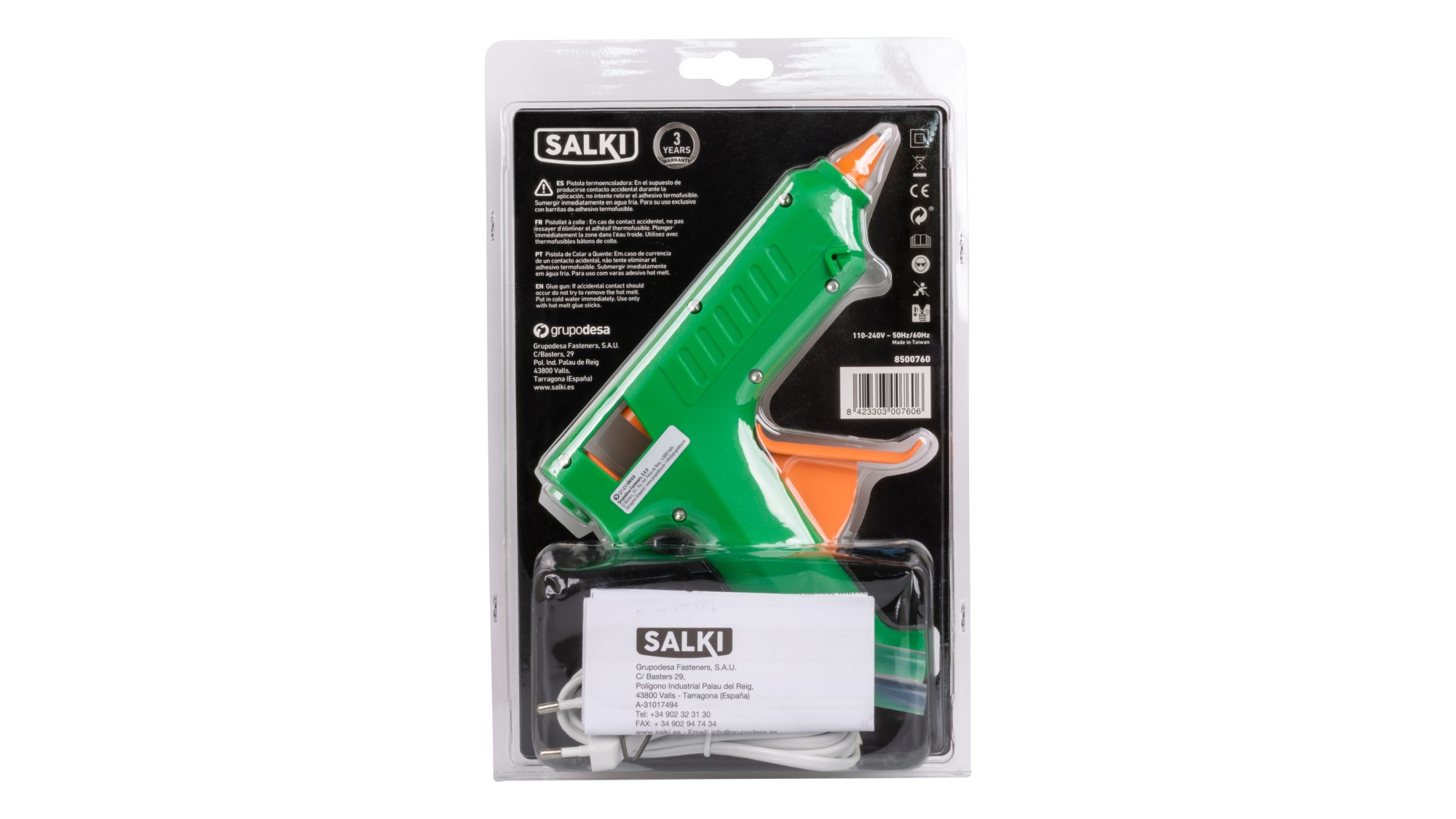 Pistola de cola ESK 80W - Ø12 mm