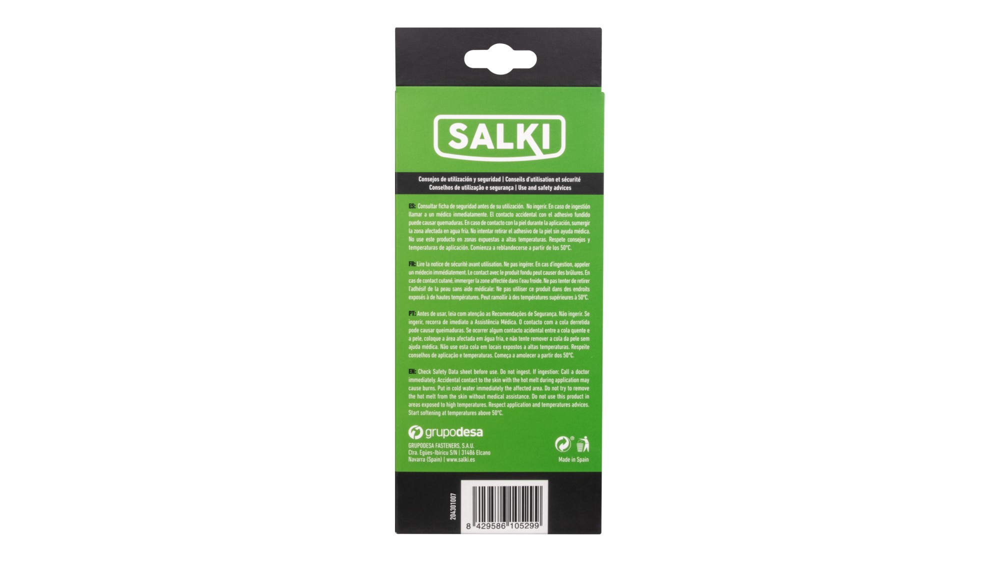 Barras de cola Súper adhesión (MAX) - Caja grande Caja 1/2 kg Ø12 x 200 Súper adhesión