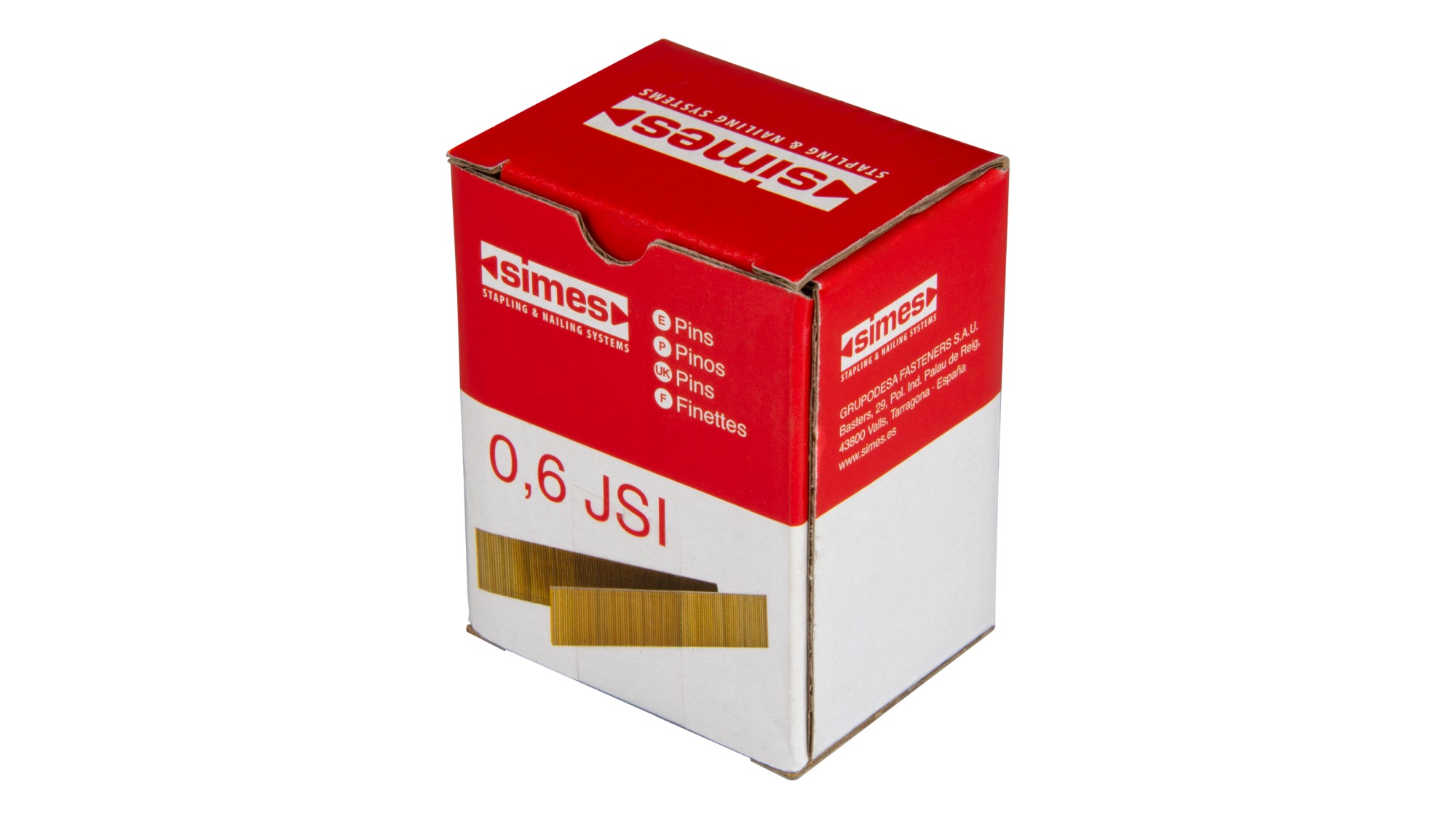 Pin JSI 0,6 12 mm - Galvanizado