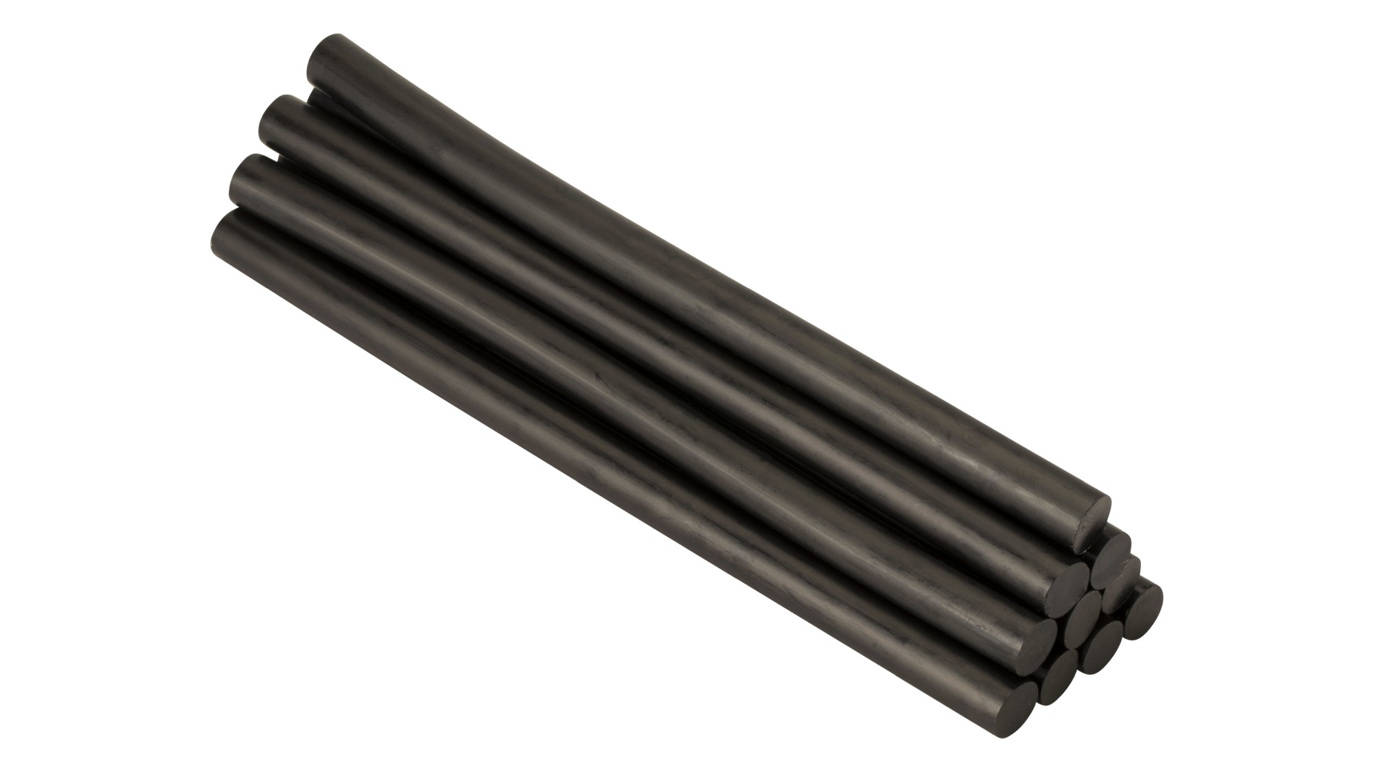 Barras de cola Universal negra (MAX) - Caja grande Caja 1/2 kg Ø12 x 200 Universal negra
