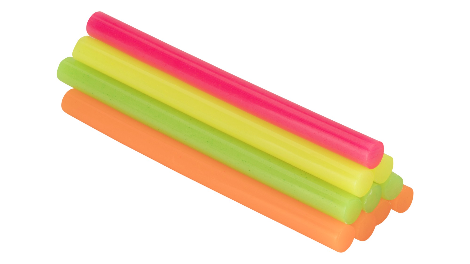 Barras de cola Flúor colores (Mini) - Cajita pequeña Cajita 20 Barras Ø8 x 120 Mix Fluor