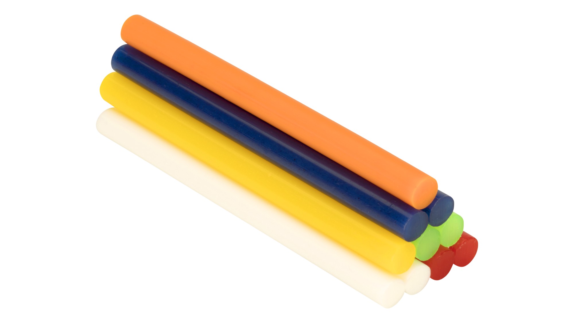 Barras de cola Mix colores (Mini) - Cajita pequeña Cajita 20 Barras Ø8 x 120 Mix colores