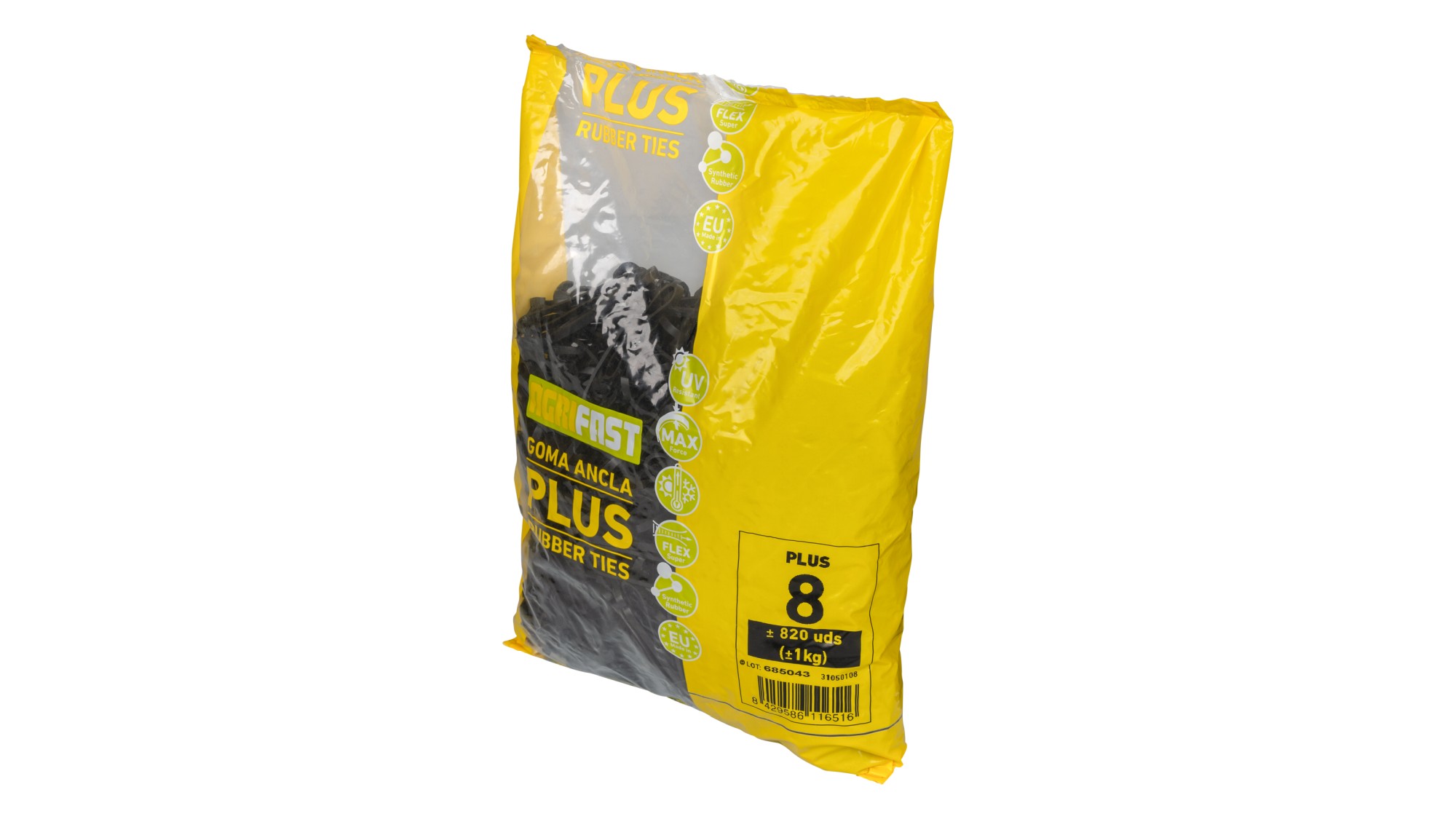 Nueva goma ancla agrícola PLUS Goma ancla Plus Nº 3 - 500 uds