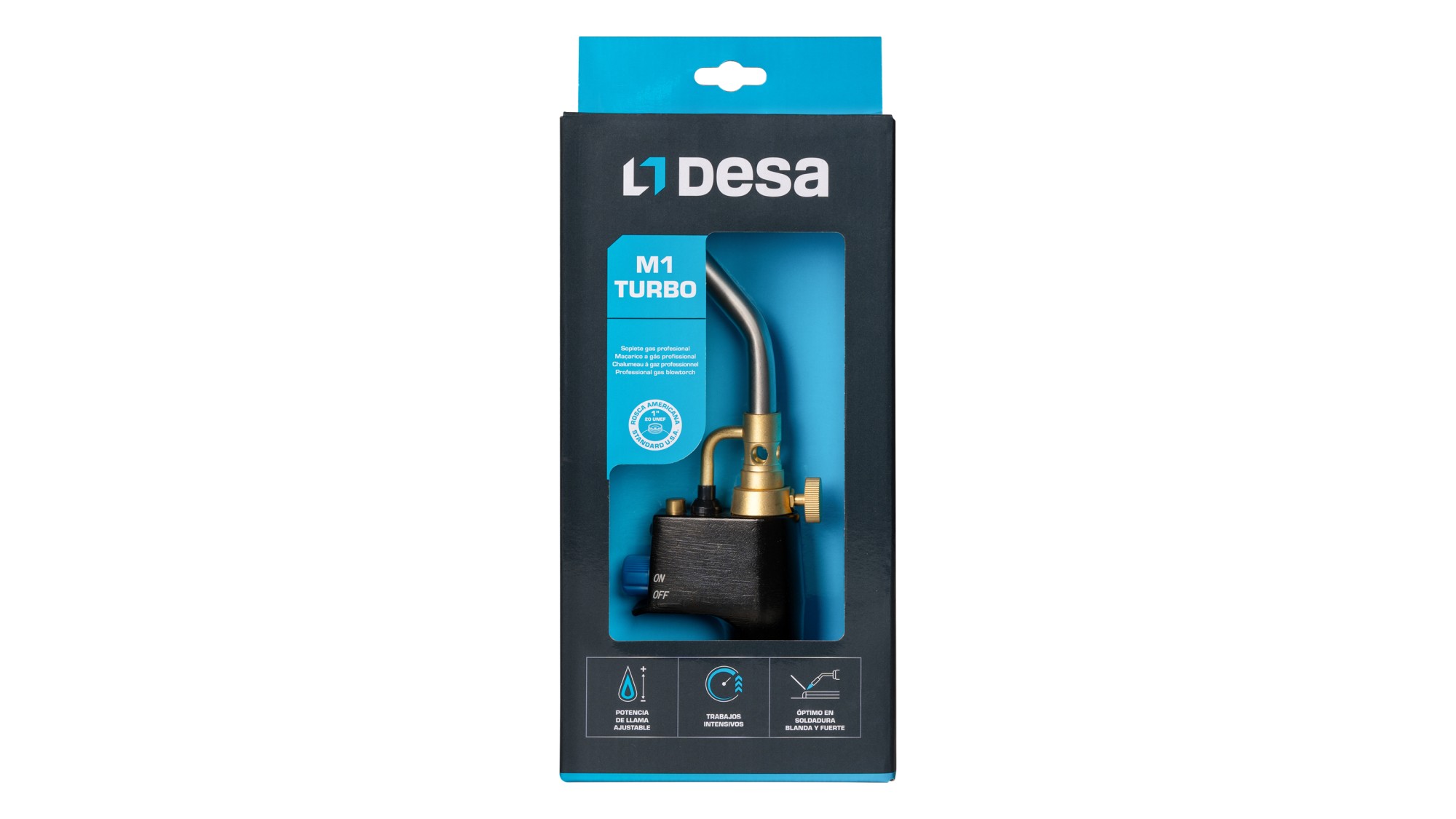 Soplete gas M1 TURBO - USA 1\"