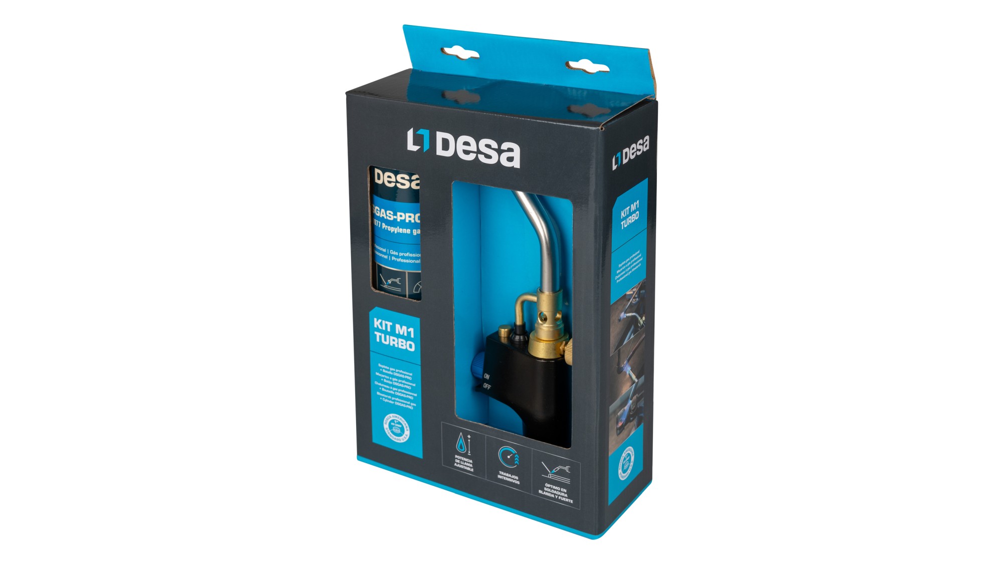 Kit soplete gas M1 TURBO - USA 1\"