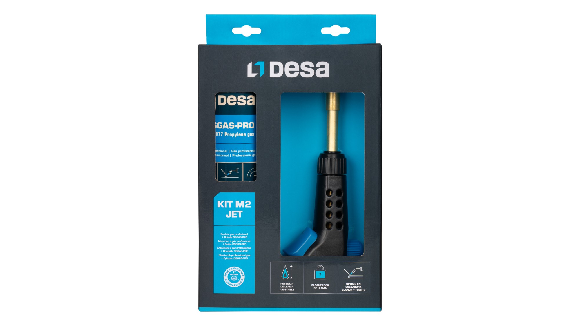 Kit soplete gas M2 JET - USA 1\"