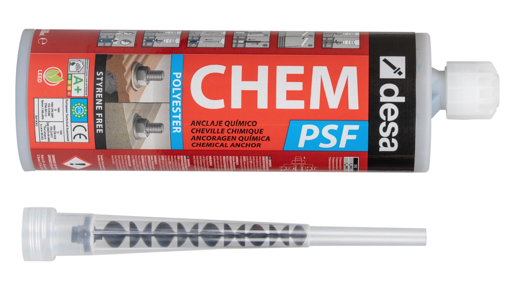 Desa Chem poliéster PSF 410 ml