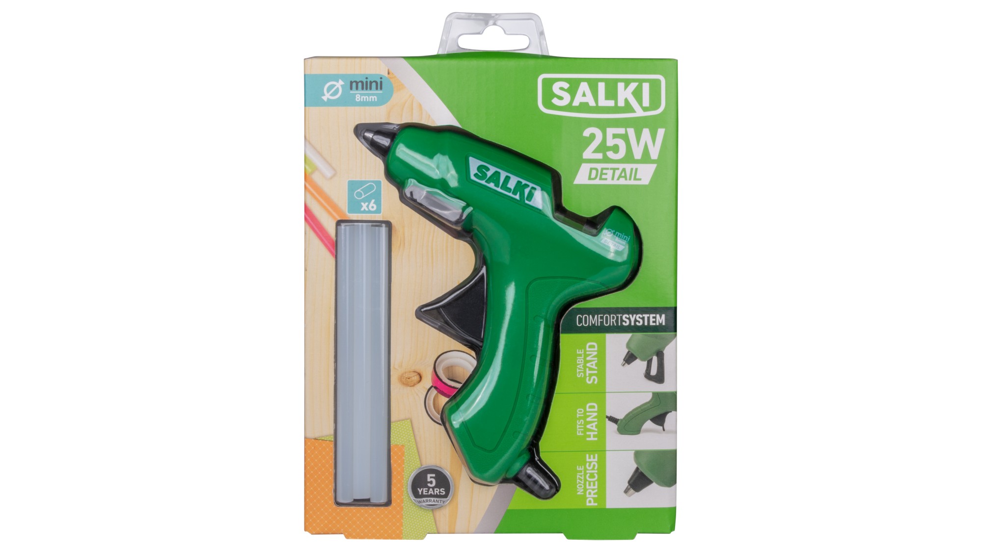 Pistola de cola 25W Detail (mini) - Ø8 mm