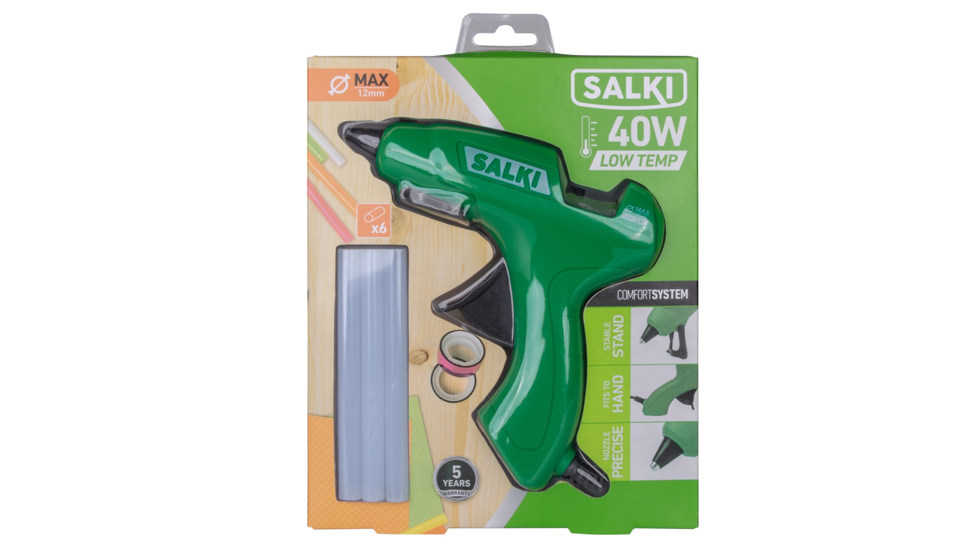 Pistola de cola 40W Low Temp (MAX) - Ø12 mm