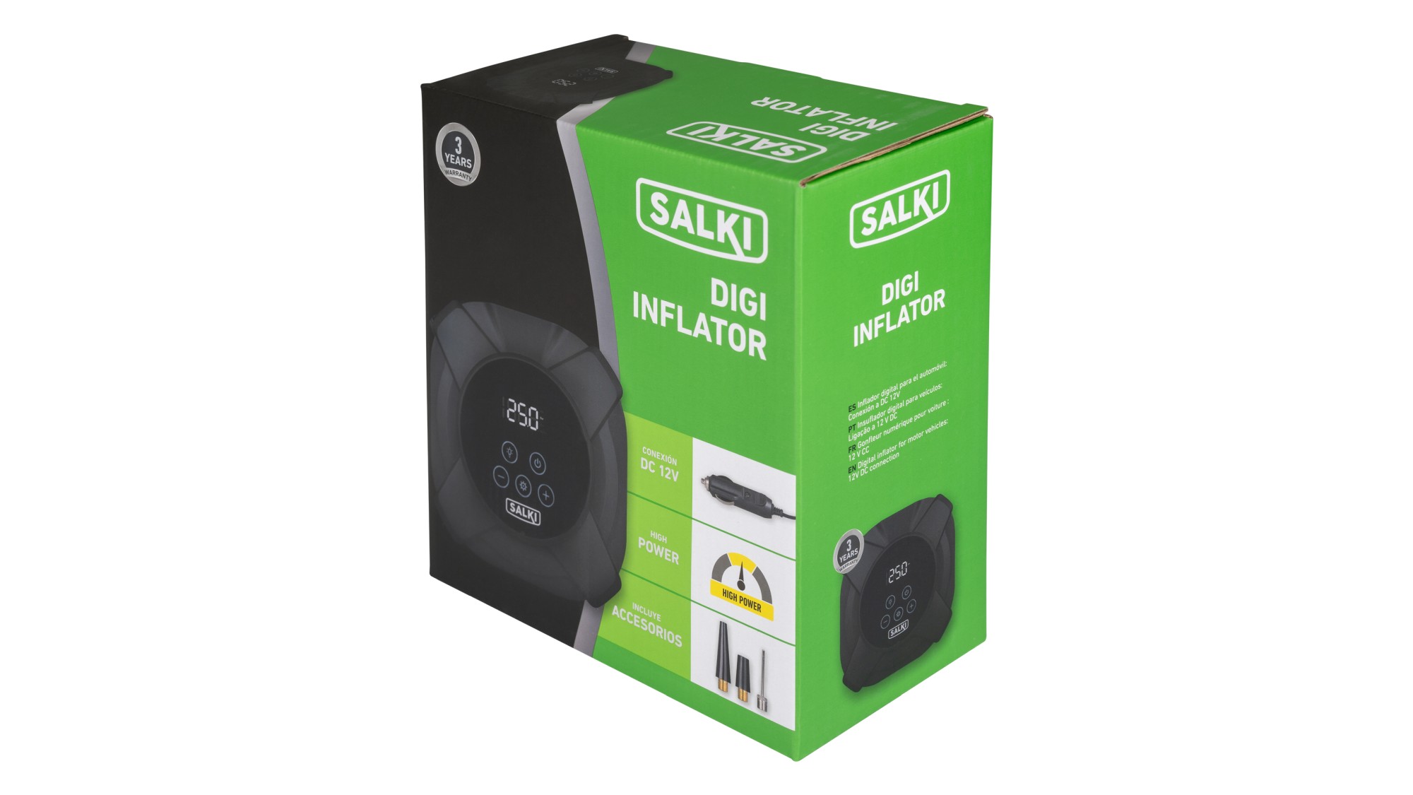 Inflador digital DIGI INFLATOR a 12V