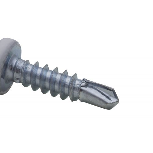 Tornillo broca DIN 7504-N lacado 3,5 x 13 - Blanco