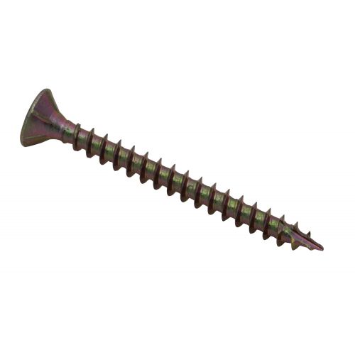 Tornillo FWS PZ cabeza plana bicromatado 4 x 16