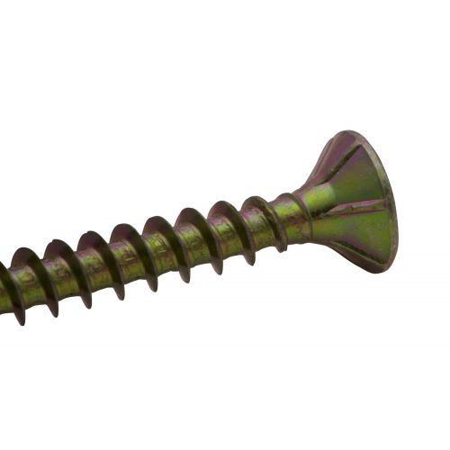 Tornillo FWS PZ cabeza plana bicromatado 3,5 x 17