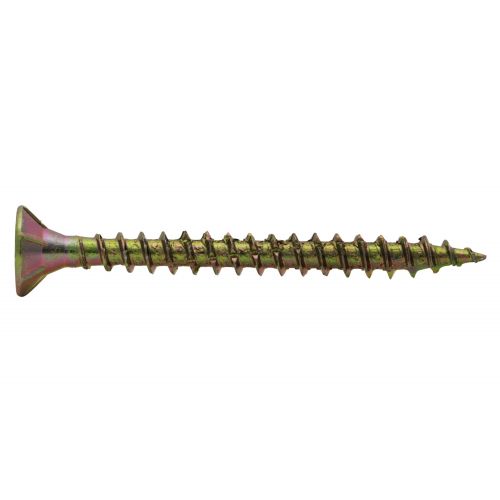 Tornillo FWS TX cabeza plana bicromatado