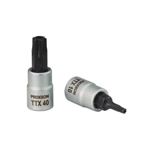 Vaso 1/4" + Punta torx guía 33 mm