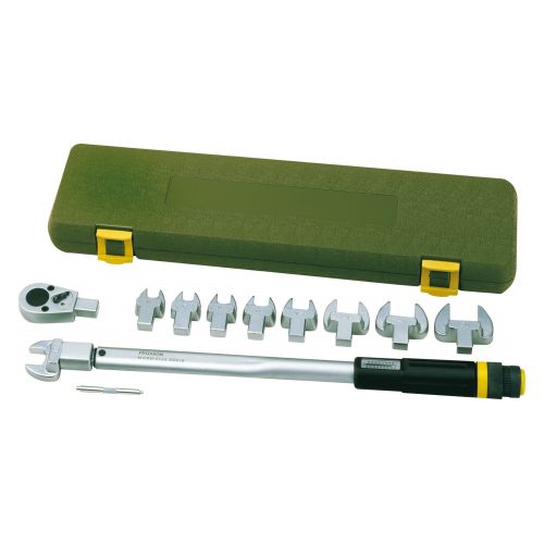 Kit llave dinamométrica 1/2" MC200 multi + llaves (40-200 nm)