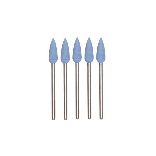 Set 5 pulidores elásticos silicona lanza 5 mm