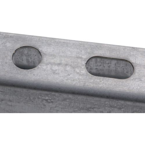 Carril galvanizado 28 x 30 28 x 30 x 2.000