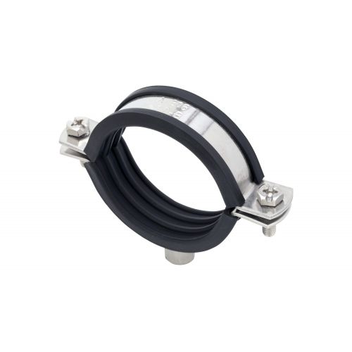 Abrazadera isofónica M8/M10 inox a4 Ø22 (1/2")