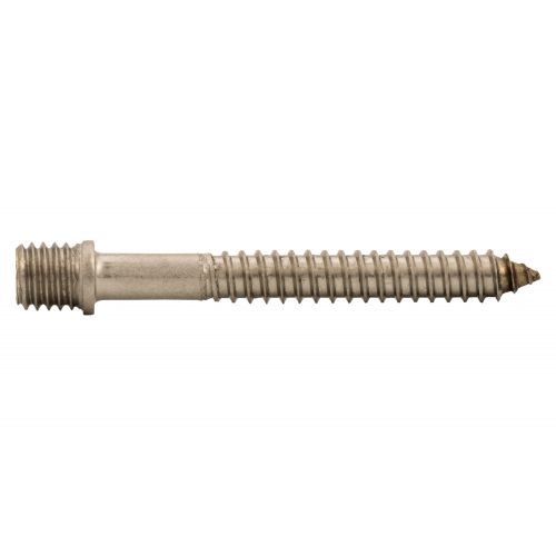 Tirafondo cabeza roscada inox A2