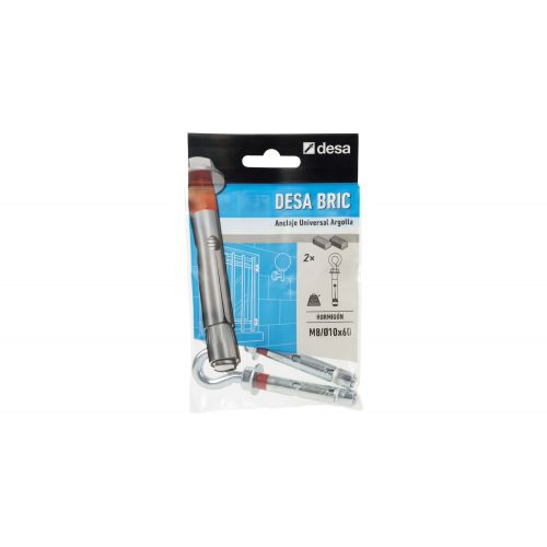 Desa bric argolla M6 / Ø8 x 45