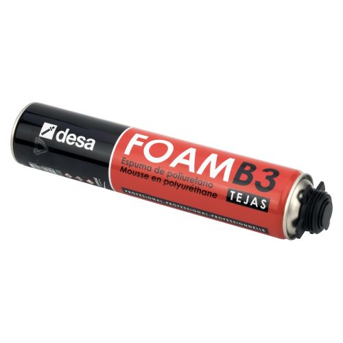 Desa foam B3 tejas pistolable 750 ml