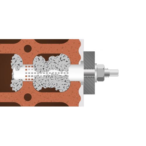 Espárrago anclaje químico AR M22 x 280 - Rosca completa