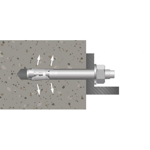 Desa fix FTB inox A4 M8 x 65