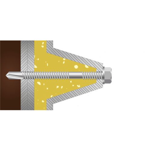 Tornillo broca panel sandwich 5,5 / 6,3 x 60 #3