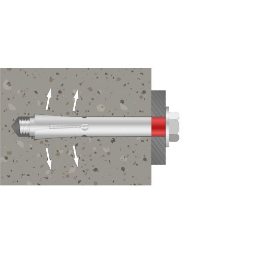 Desa bric inox A2 M6 / Ø8 x 45