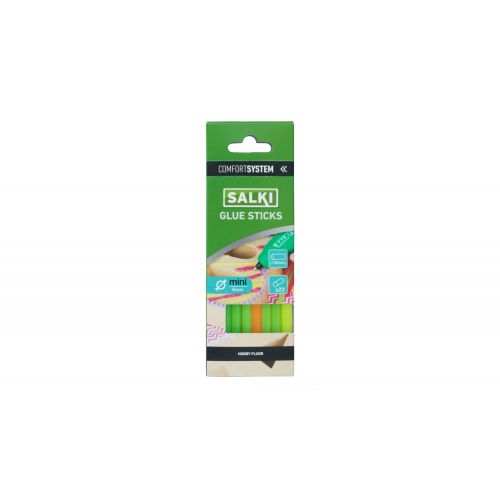 Barras de cola Hobby Flúor (mini) Ø8 x 130 mm