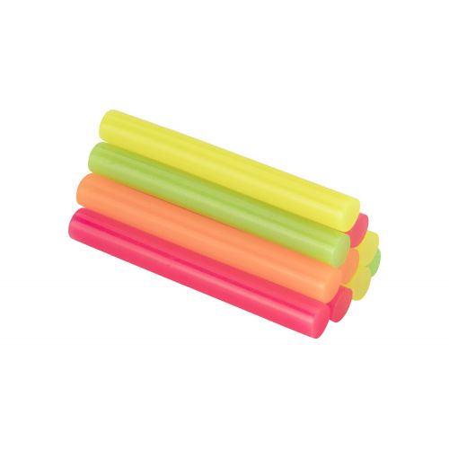 Barras de cola decoración y hobby Ø12 x 95 mm mix fluor