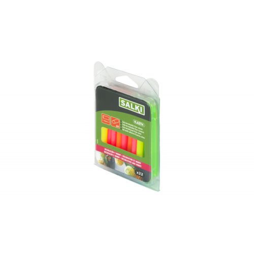 Barras de cola decoración y hobby Ø8 x 95 mm flúor mix colores