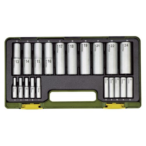 Estuche 1/4" 20 vasos largos