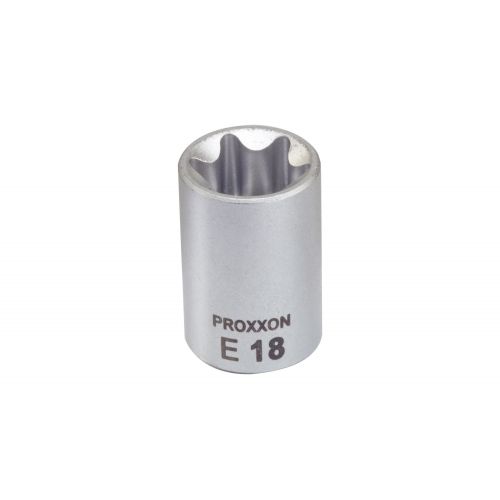 Vaso con adaptador Torx Exterior 3/8" E18