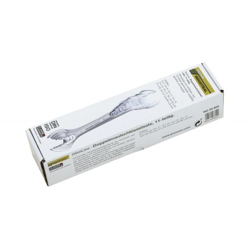 Caja 11 llaves fijas planas